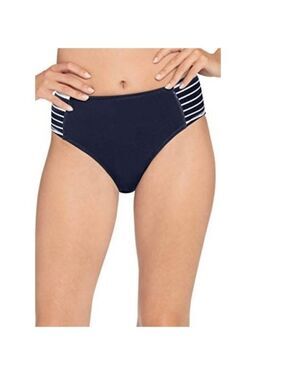 ROBIN PICCONE SAILOR STRIPE FIERY HIGHWAIST Bottom